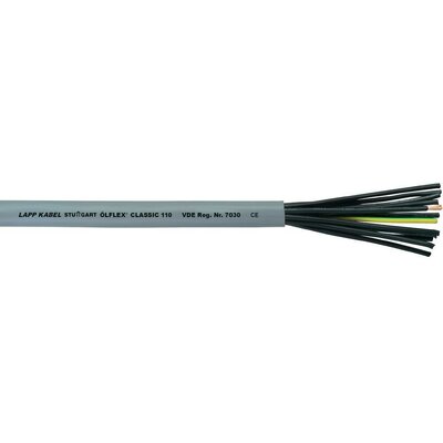Vezérlő vezeték ÖLFLEX® CLASSIC 110 5 G 2.50 mm² Szürke LappKabel 1119405 méteráru