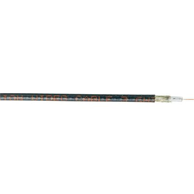 Szubminiatűr koaxiális kábel, RG-179 LiH-T120 Fekete méteráru Belden