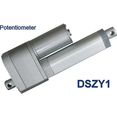 Lineáris DC motor 12 V/DC tengelyhossz 50 mm 250 N Drive-System Europe DSZY1-12-10-050-POT-IP65