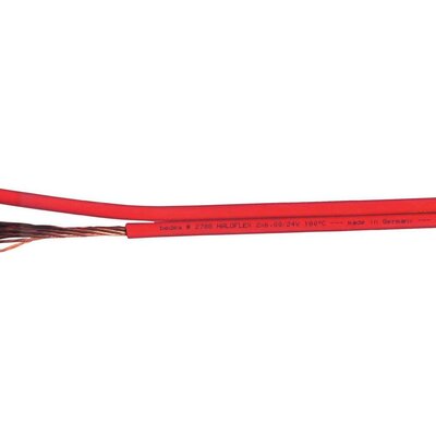 2 eres kábel, 2 x 4 mm² piros Bedea 27870811 méteráru