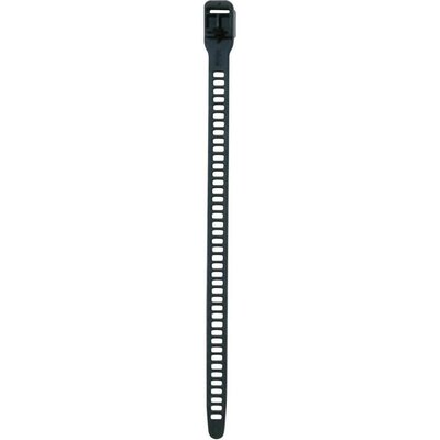 Hőstabilizált, oldható kábelkötegelő, flexibilis, 340 x 11 mm, fekete (UV álló), 6 db, HellermannTyton 115-11350