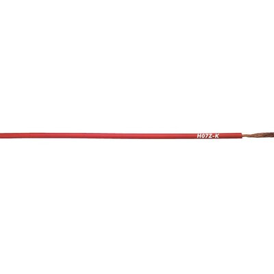 Litze H07Z-K 1 x 6 mm² Piros LappKabel 4726044 1 m