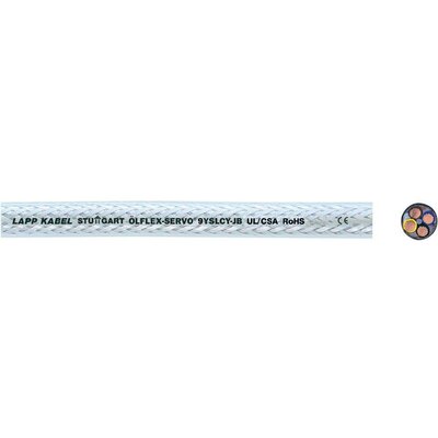 ÖLFLEX® 9YSLCY-JB 4 6 mm² Átlátszó LappKabel 0037003 méteráru