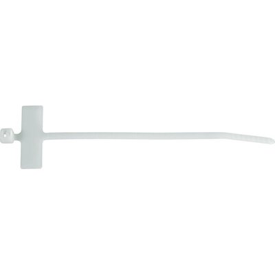 Pan-Ty® kábelkötöző feliratozható felülettel (H x Sz) 130 mm x 2.5 mm PLF1MA-C Szín: Színtelen 1 db Panduit