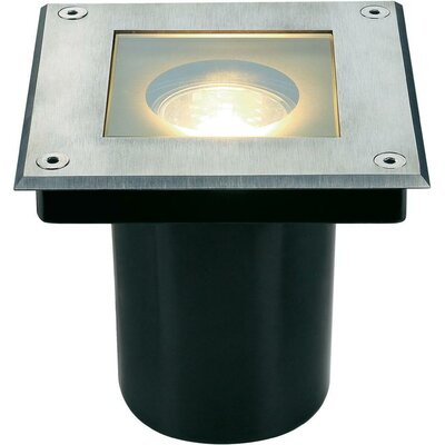 Besüllyeszthető lámpatest, GU10, 35 W, 230 V, IP67, alu, SLV Dasar Square 229374
