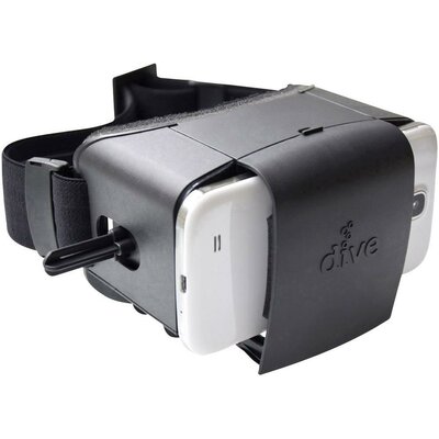 Számítógépes 3D virtuális szemüveg Durovis Dive - Virtual Reality Fekete