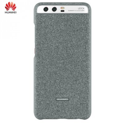 Huawei 51991880 Műanyag hátlapvédő telefontok (textil hátlap) Szürke [Huawei P10+ Plus]