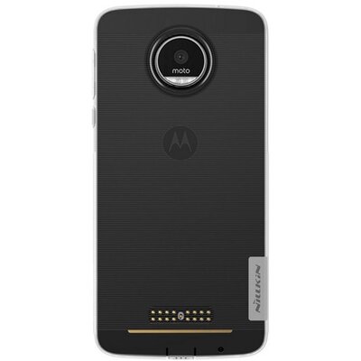 Nillkin Nature hátlapvédő telefontok szilikon hátlap (0.6 mm, ultravékony) Átlátszó [Motorola Moto Z]