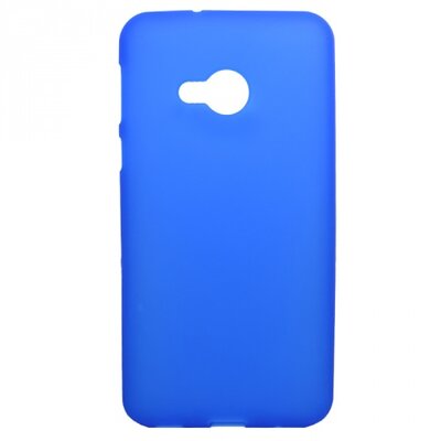 Hátlapvédő telefontok gumi / szilikon (matt, fényes keret), Kék [HTC U Play]