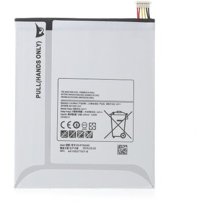 Utángyártott akkumulátor 4000 mAh LI-ION (EB-BT355FBE kompatibilis) [Samsung Galaxy Tab A 8.0 (SM-T350)]