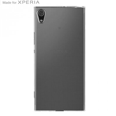 Made for xperia SIM1474C hátlapvédő telefontok gumi / szilikon Átlátszó [Sony Xperia XA1 Ultra (G3212)]