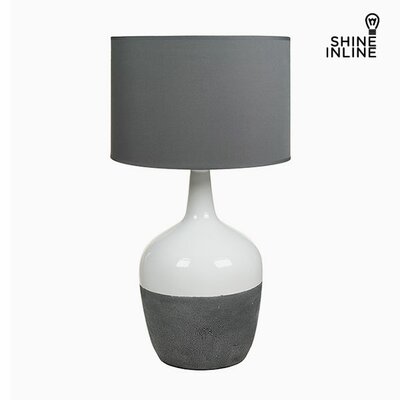 Asztali Lámpa Fehér Szürke by Shine Inline
