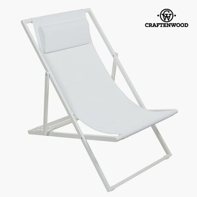 Garden chair Alumínium Textilene Fehér by Craftenwood