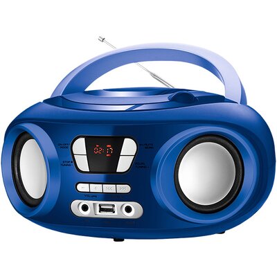 CD Bluetooth MP3 Rádió 9" BRIGMTON W-501 USB Kék