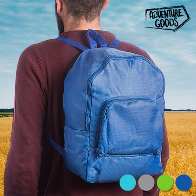 Adventure Goods Összehajtható Hátitáska, hátizsák, Kék