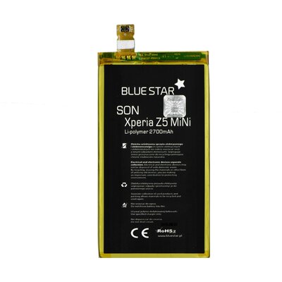 Utángyártott akkumulátor 2700 mAh Li-Polymer - Sony Xperia Z5 Compact