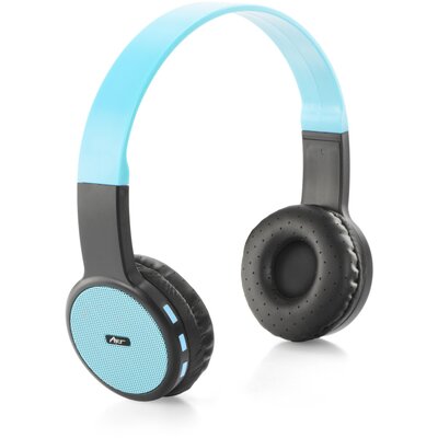 Fejhallgató Bluetooth sztereó, mikrofonnal AP-B05 fekete/kék