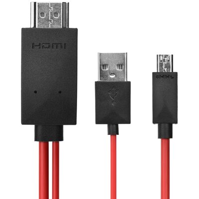 Kábel MHL Micro USB HDMI TV FullHD