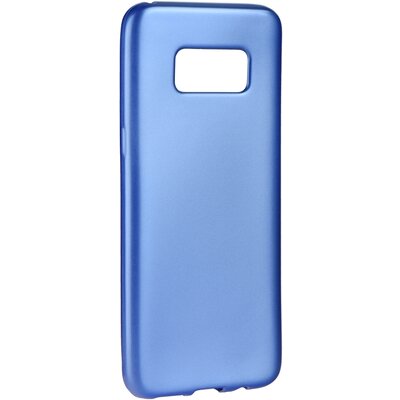 Jelly Flash matt felületű szilikon hátlapvédő telefontok - Samsung Galaxy S8, Kék