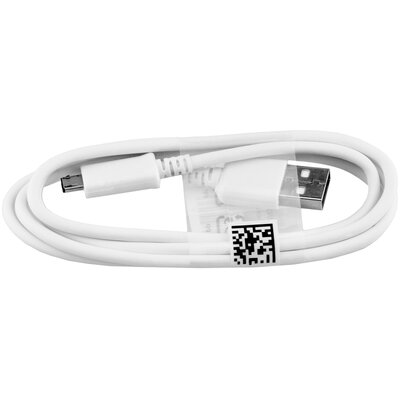 Kábel USB - Micro USB fehér, 1m