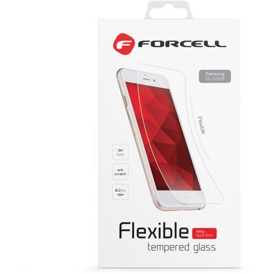 Forcell Flexible kijelzővédő üvegfólia (0,2mm, 9H keménység) - Samsung Galaxy S8