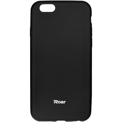Roar Colorful Jelly matt szilikon hátlapvédő telefontok - Apple Iphone 6G/6S, Fekete