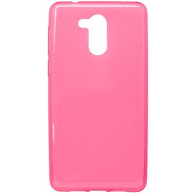 Tapadásmentes Szilikon gumi hátlapvédő telefontok Huawei Nova Smart, rózsaszín [Huawei Nova Smart]