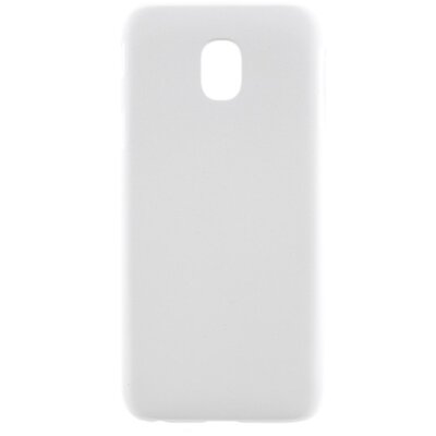Műanyag hátlapvédő telefontok (gumírozott) Fehér [Samsung Galaxy J3 (2017) (SM-J330) EU]