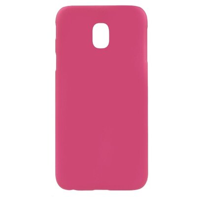 Műanyag hátlapvédő telefontok (gumírozott) Rózsaszín [Samsung Galaxy J3 (2017) (SM-J330) EU]