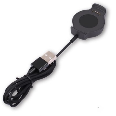 USB mágneses töltőkábel, Fekete - Huawei Watch 2