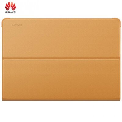 Huawei tablet védőtok álló, bőr (FLIP, oldalra nyíló) BARNA [Huawei MediaPad M3 Lite 10" LTE, MediaPad M3 Lite 10" WIFI]