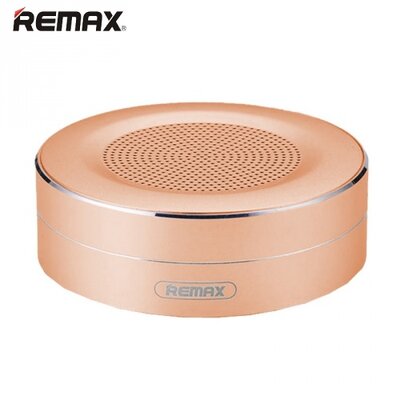 Remax RB-M13_G REMAX M13 BLUETOOTH hordozható hangszóró (mikrofon, microUSB csatlakozó) ARANY