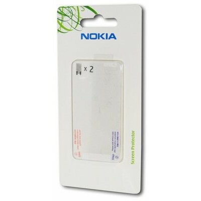 Nokia CP-5003 Kijelzővédő fólia (2 db-os) TÜKRÖS/Mirror Screen [Nokia N8-00]