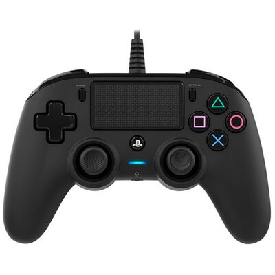 Nacon vezetékes kontroller fekete színben (PS4)