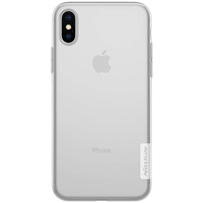Nillkin Nature szilikon hátlapvédő telefontok (0.6 mm, ultravékony) Átlátszó [Apple iPhone X 5.8, Apple iPhone XS 5.8]