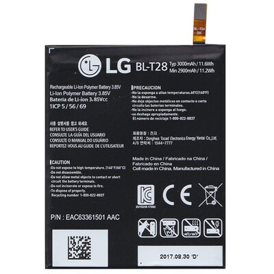 Lg BL-T28 gyári akkumulátor 3000 mAh Li-ion - LG Q8 (H970)