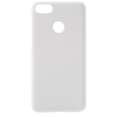 Műanyag hátlapvédő telefontok (gumírozott) Fehér [Huawei P9 lite mini]
