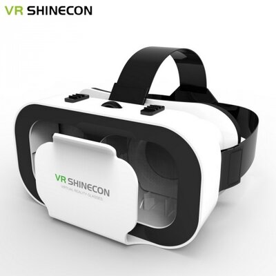 Shinecon SHINECON 5.gen. videoszemüveg (3D, filmnézéshez ideális, 4,7-5,5" kijelzőhöz) FEKETE