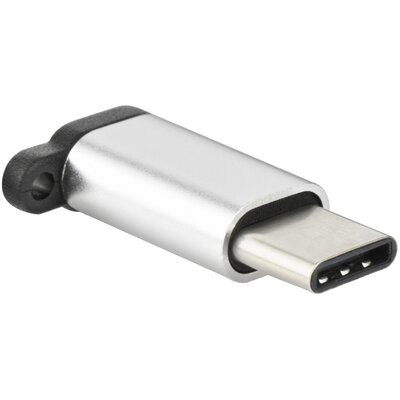 Adapter Micro USB / MicroUSB TYPE C, kulcstartós