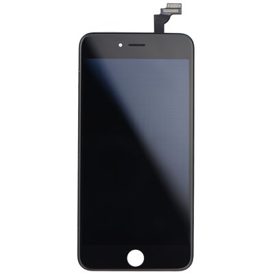 LCD kijelző érintőpanellel - Apple Iphone 6 Plus 5,5", fekete (AAA kiváló minőségű utángyártott)