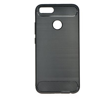 Forcell Carbon szilikon hátlapvédő telefontok, karbon mintás - Xiaomi Mi A1 / 5X, fekete