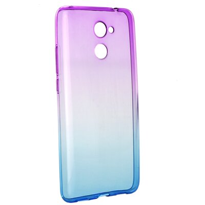 Forcell OMBRE szilikon hátlapvédő telefontok - Huawei Y7, Lila-Kék