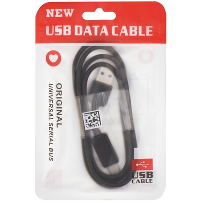 Kabel USB Type-C 3.0, 1m, Fehér