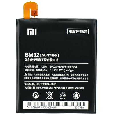 Xiaomi BM32 gyári akkumulátor 3000 mAh Li-Polymer - Xiaomi Mi 4