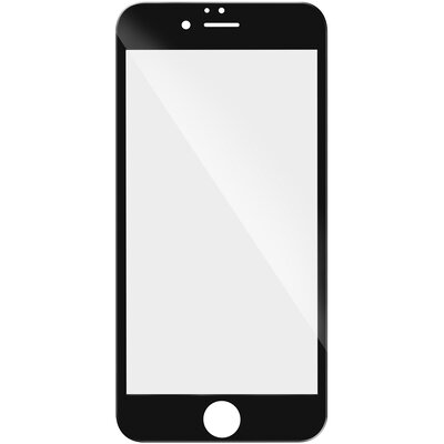 5D Full Glue ultravékony, kerekített éleket is lefedő kijelzővédő üvegfólia - Apple Iphone 7 / 8 4,7", fekete