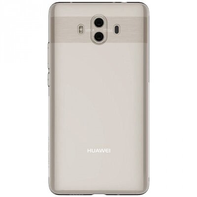 Hátlapvédő telefontok gumi / szilikon (ultravékony) Átlátszó [Huawei Mate 10]