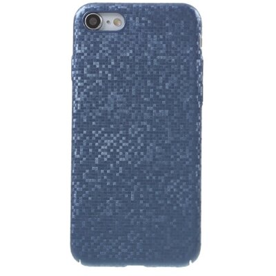 Műanyag hátlapvédő telefontok (csillogó, mozaik minta) Kék [Apple iPhone 7 , Apple iPhone 8]