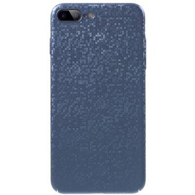 Műanyag hátlapvédő telefontok (csillogó, mozaik minta) Kék [Apple iPhone 7+ Plus, Apple iPhone 8+ Plus]