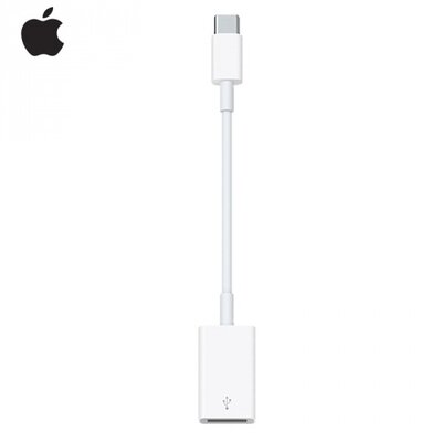 Apple AP-MJ1M2ZM/A Adapter kábel (USB Type-C, USB csatlakozó, 12cm) FEHÉR