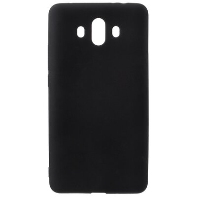 Hátlapvédő telefontok gumi / szilikon (matt) Fekete [Huawei Mate 10]